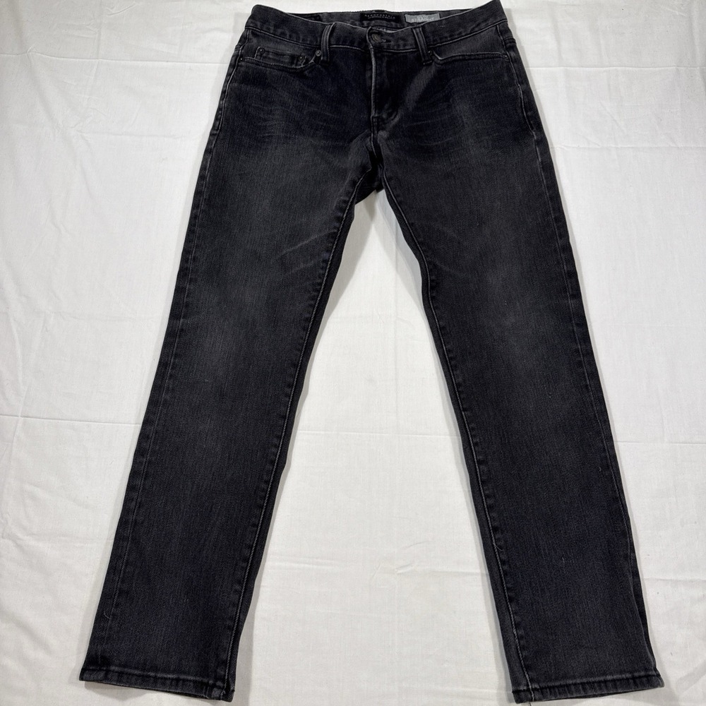 JEANS STRAIGHT SLIM Aeropostale Men's 30x30 Black Stretch Denim
